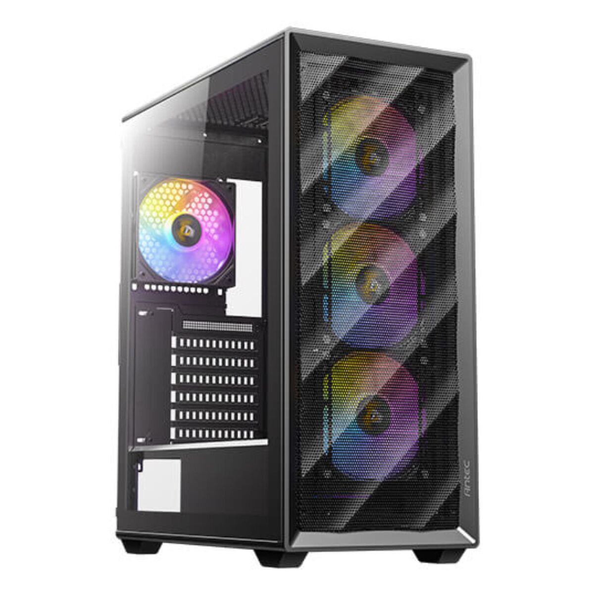 Case Computer Desktop Atx Antec Ax85 Argb Nero