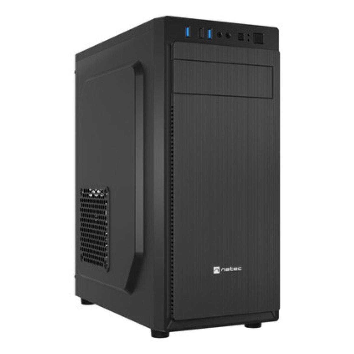 Case Computer Desktop Atx Natec Aracanta Midi Tower Nero