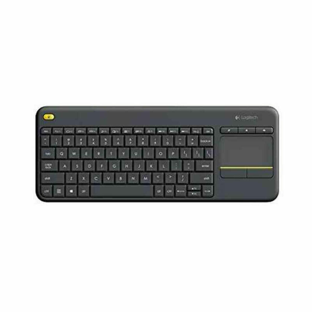 Tastiera Wireless Logitech 920-007137 Nero Qwerty In Spagnolo Qwerty
