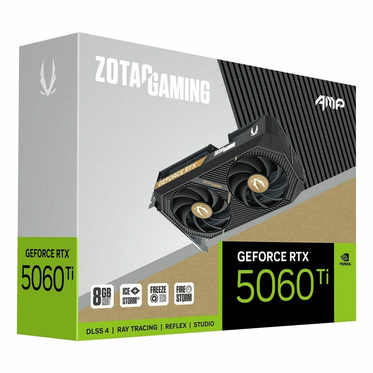 Scheda Grafica Zotac ZT-B50610F-10m Geforce Rtx 5060 Ti 8 Gb Gddr7