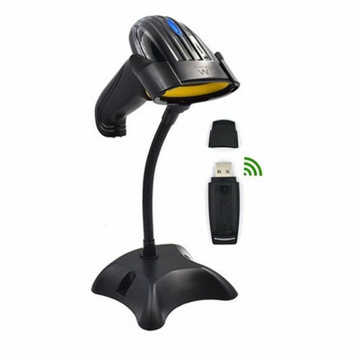 Lettore Di Codice A Barra Con Supporto Ewent Ew3430 Led Usb