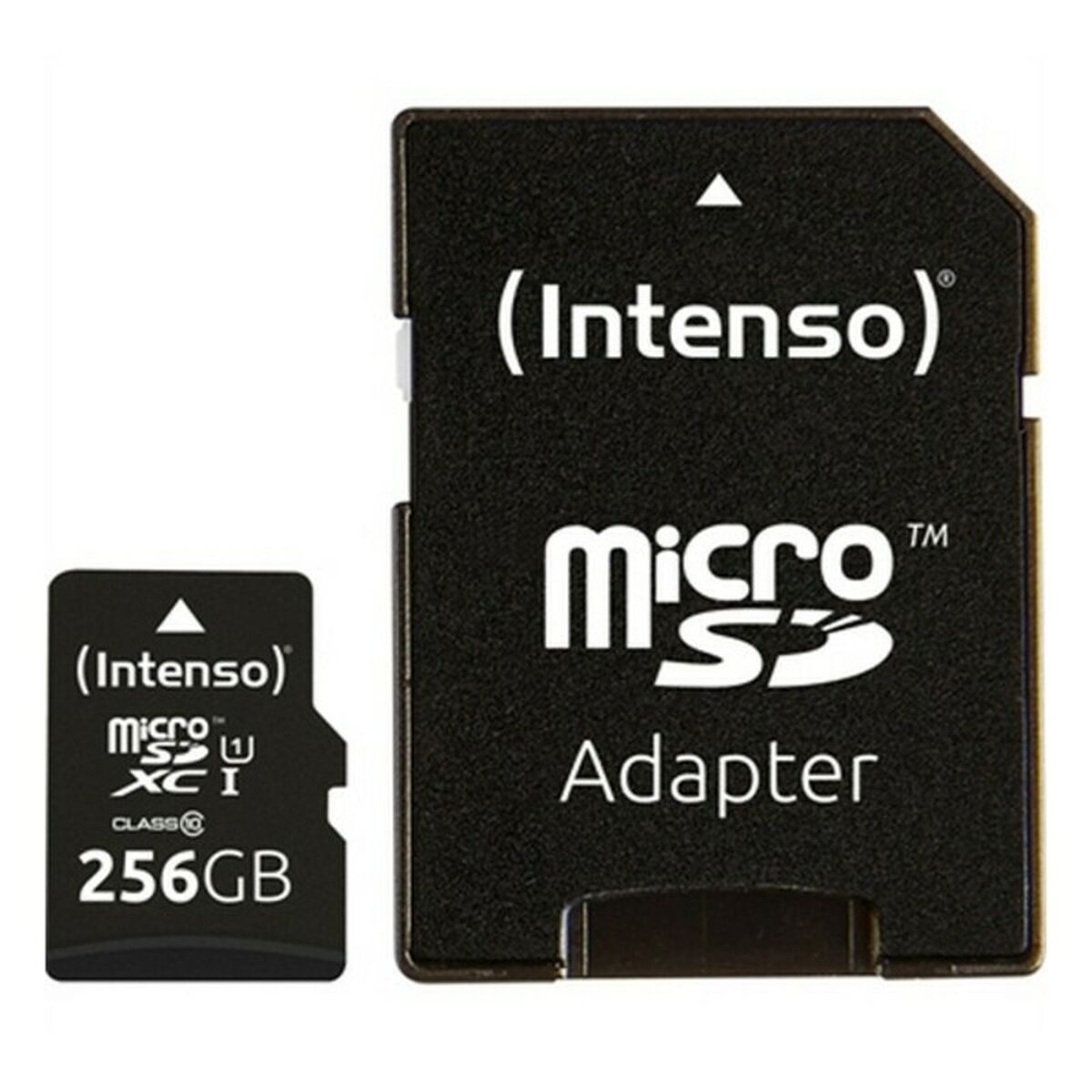 Scheda Di Memoria Micro Sd Con Adattatore Intenso 3423492 256 Gb 256 gb