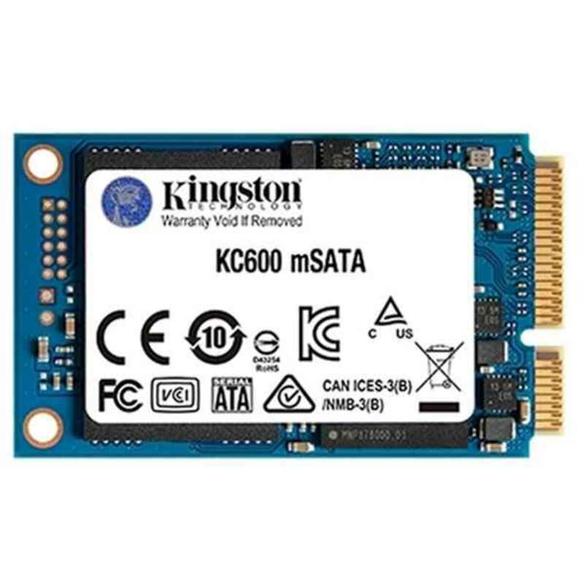 Hard Disk Kingston Skc600ms Tlc 3d Msata Ssd Capacità:512 gb