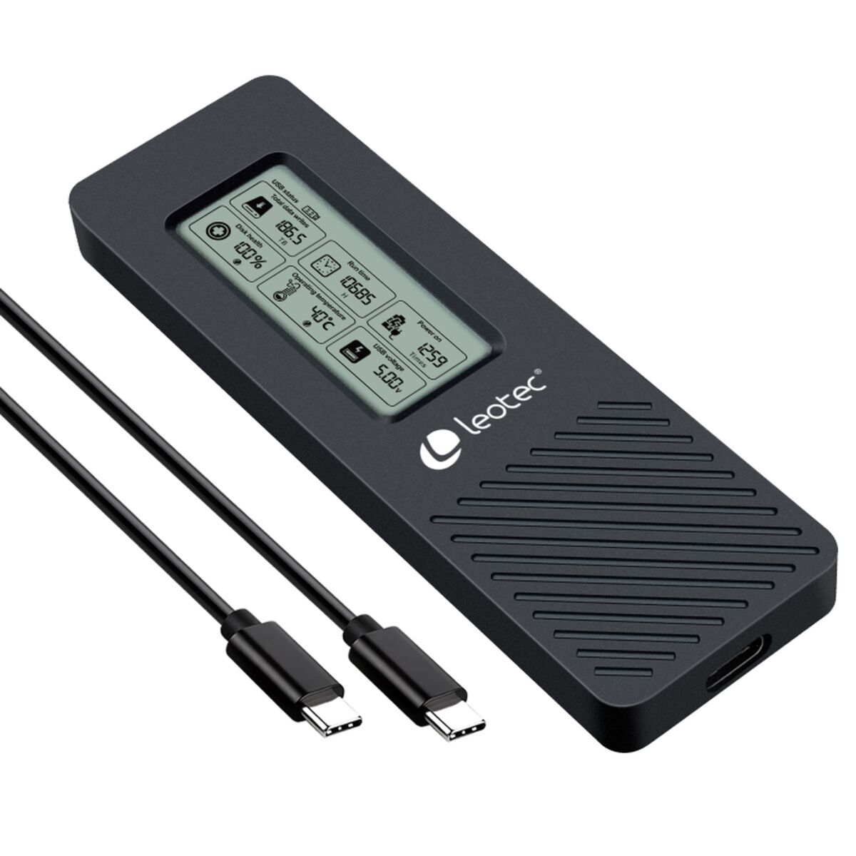 Custodia Hard Disk Leotec Lem2ext01 Nero