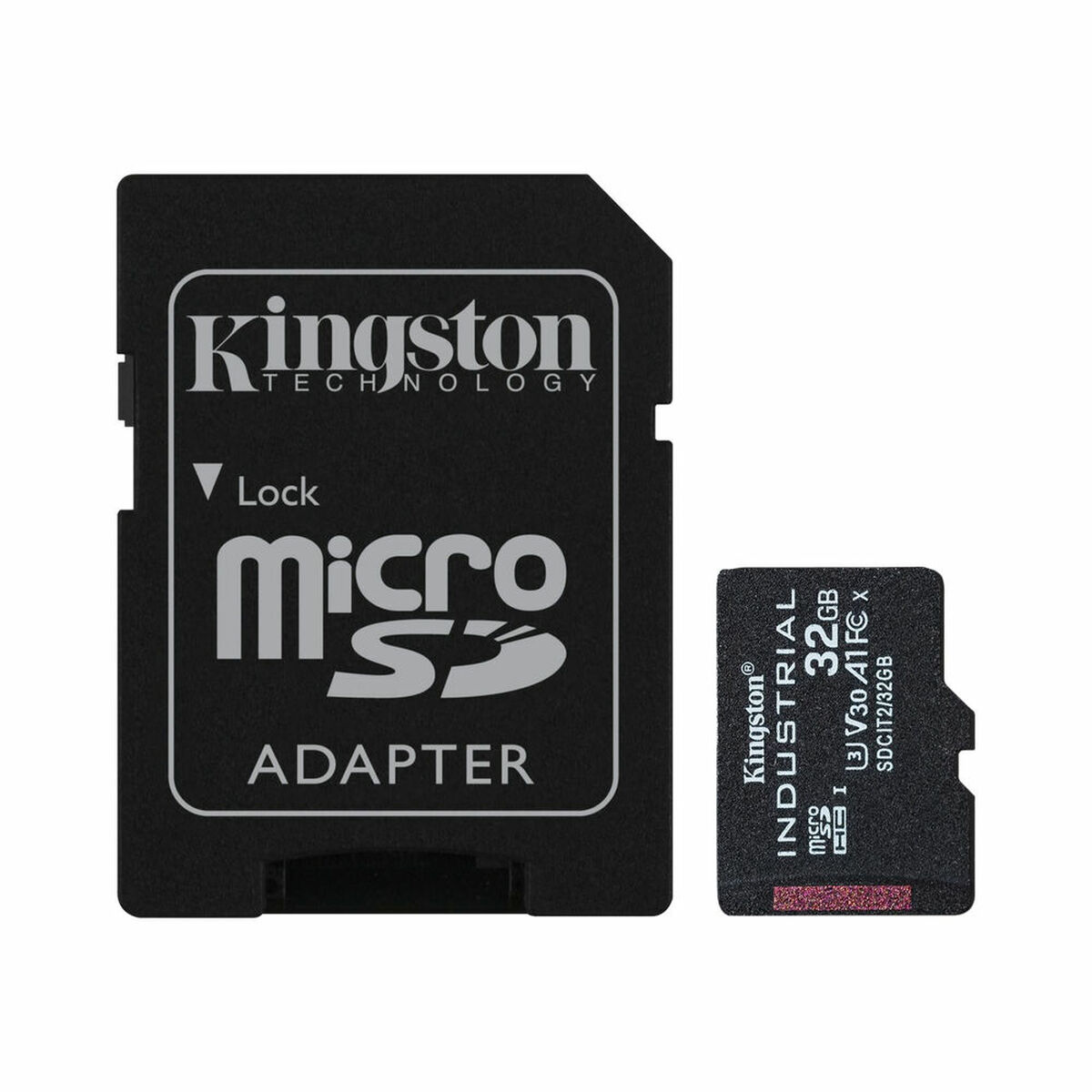 Scheda Di Memoria Micro Sd Con Adattatore Kingston Sdcit2/32gb