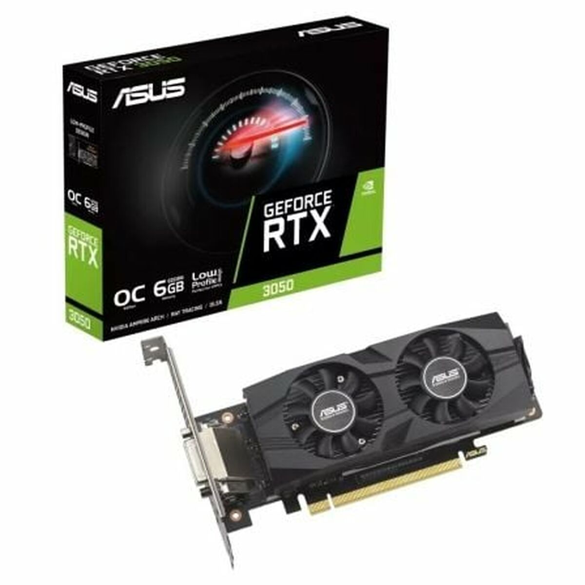 Scheda Grafica Asus 90yv0kq0-M0na00 Nvidia Geforce Rtx 3050 6 Gb Gddr6