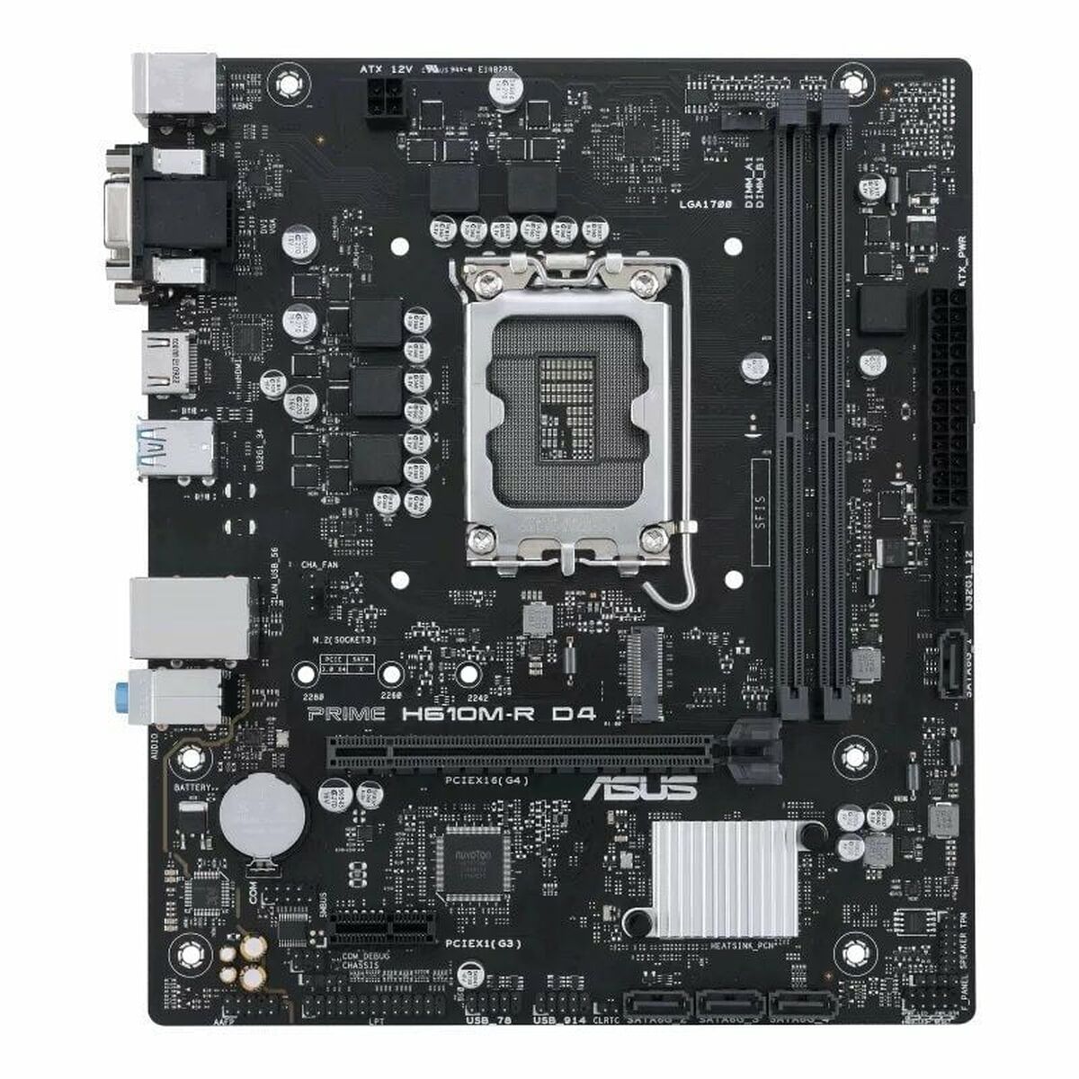 Scheda Madre Asus Prime H610M-R D4 H610 Lga 1700