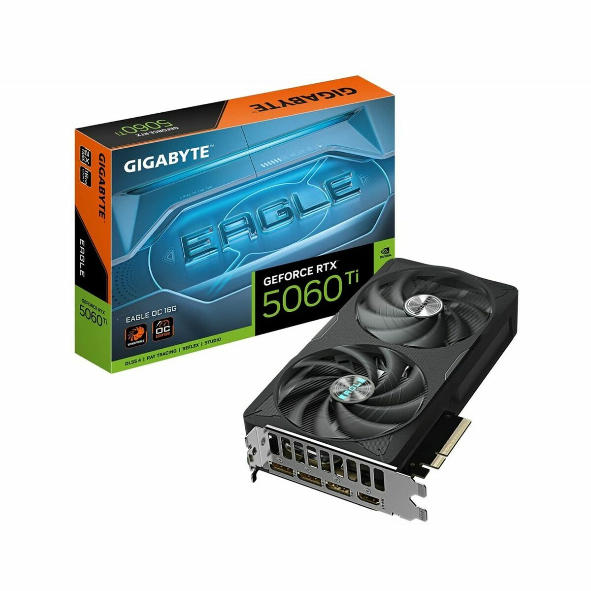 Scheda Grafica Gigabyte 9vn506teO-00-G10 Geforce Rtx 5060 Ti 16 Gb Gddr6 Gddr7