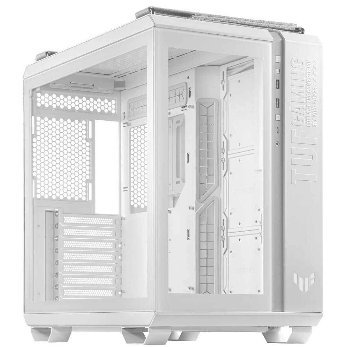 Case Computer Desktop Atx Asus Gamgt502plus/tgargbwh Bianco