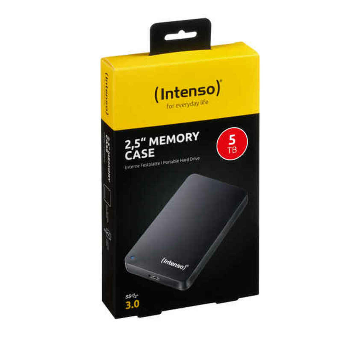 Hard Disk Esterno Intenso Memory Case 2,5" 5tb