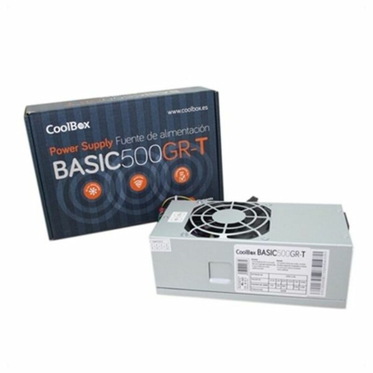 Fonte Di Alimentazione Coolbox CoO-Fa500tgr 500w 500 W