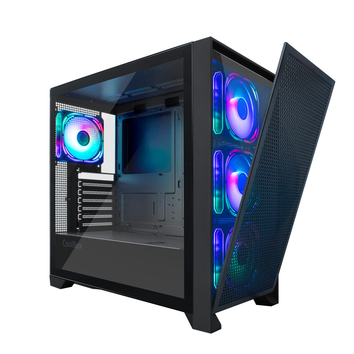 Case Computer Desktop Atx Coolbox CoO-ChA-Ge2000-0 Nero