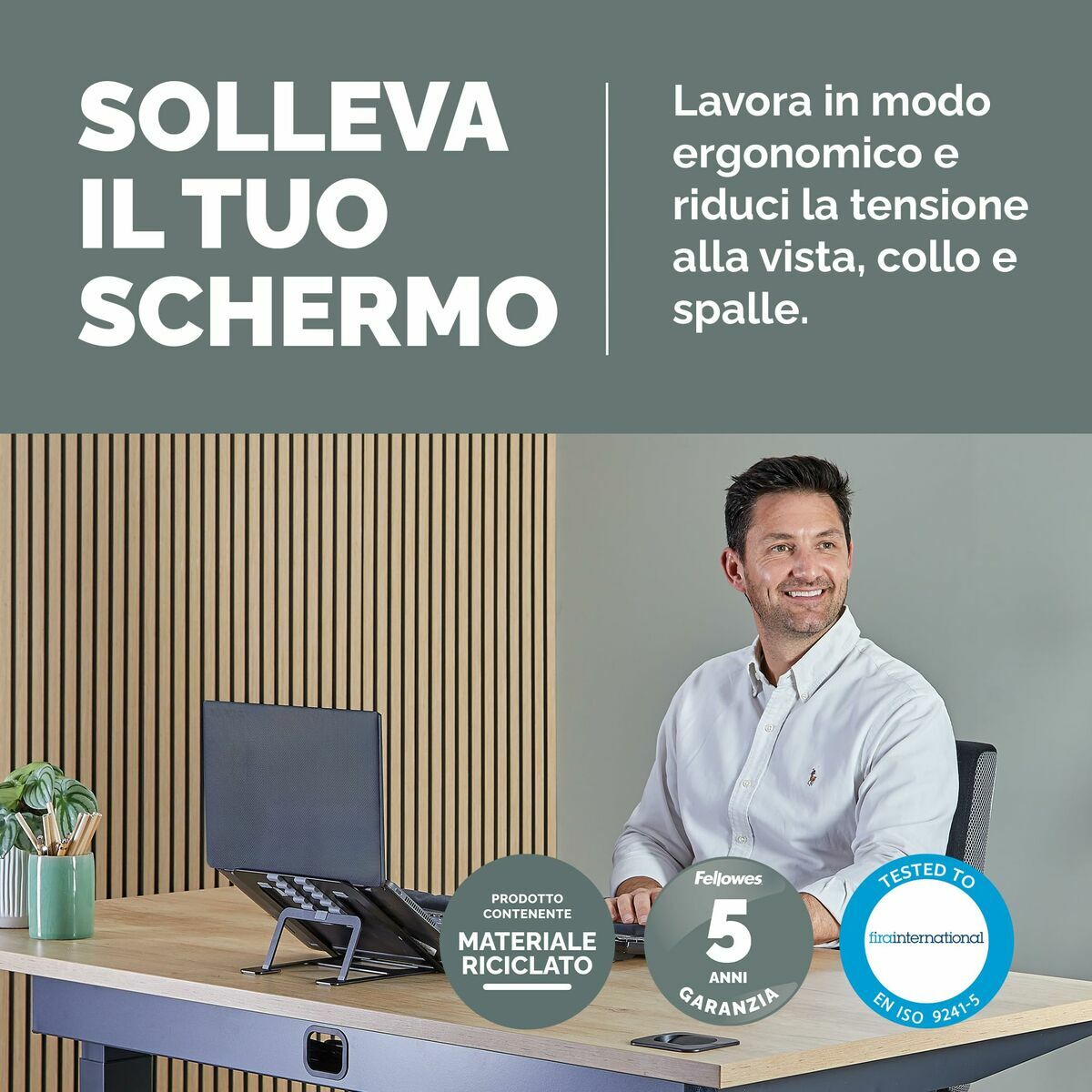 Supporto Per Portatile Fellowes Alumia 100138868 - Image 5