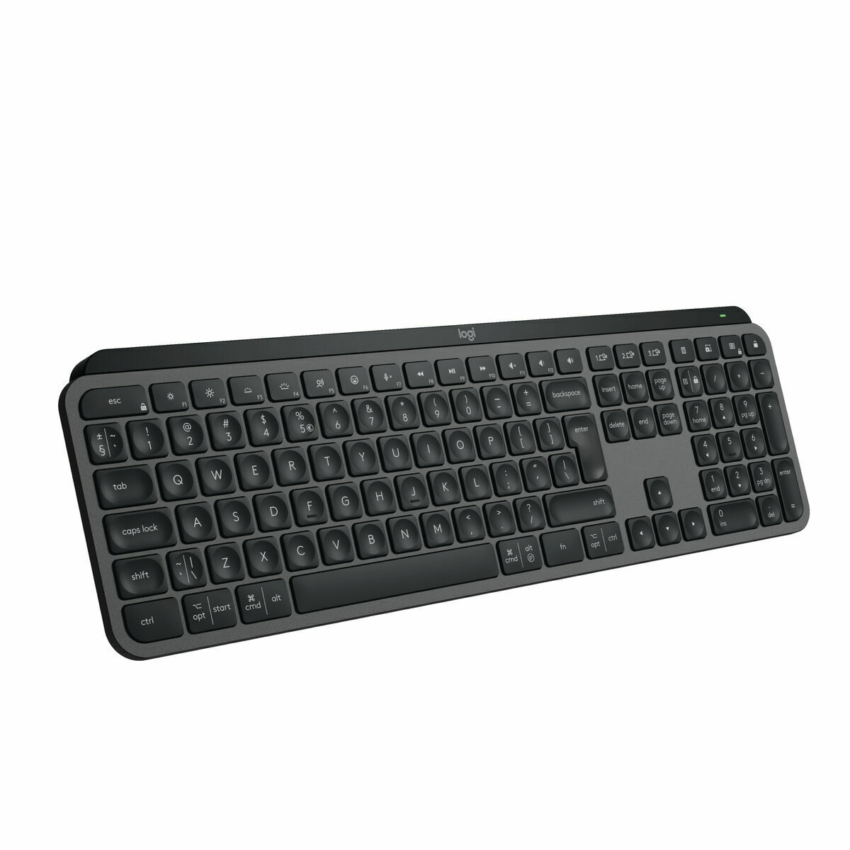 Tastiera Wireless Logitech Mx Keys S Qwerty In Spagnolo Grigio Grafite