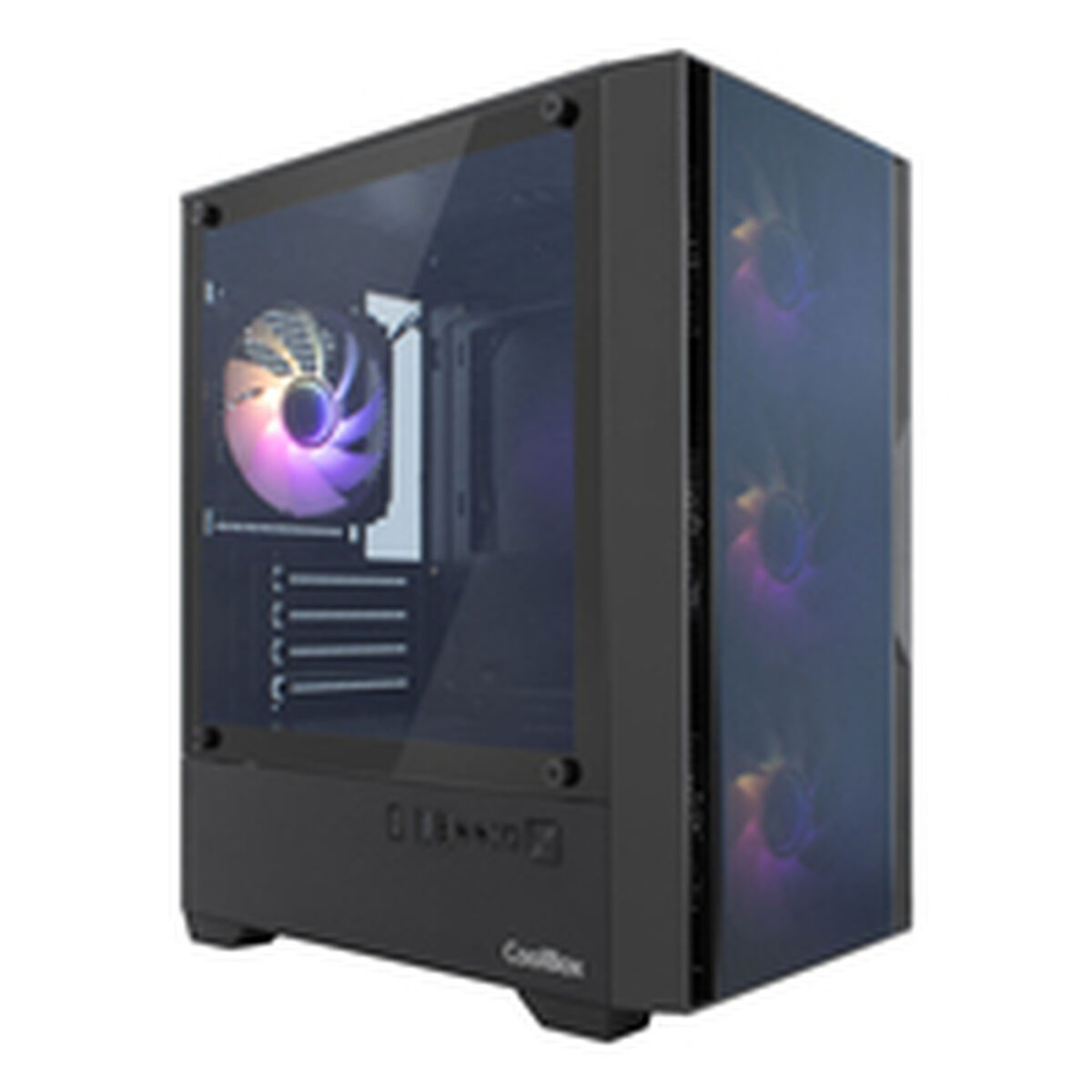 Case Computer Desktop Atx Coolbox CoO-ChA-Gm220B-0 Nero