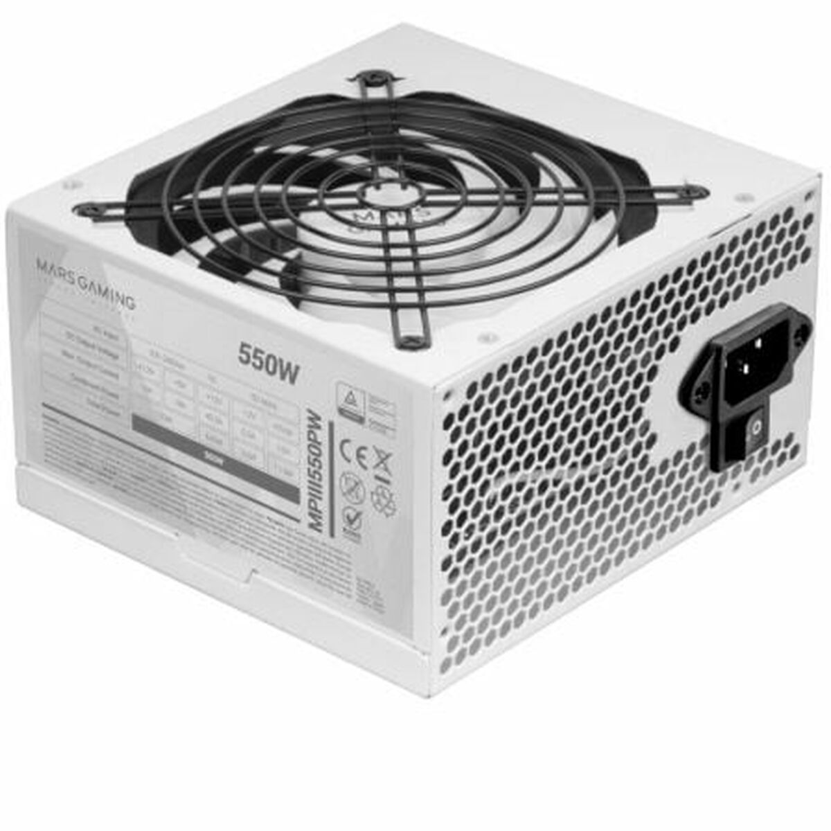 Fonte Di Alimentazione Mars Gaming Mpiii550pw Atx 550 W