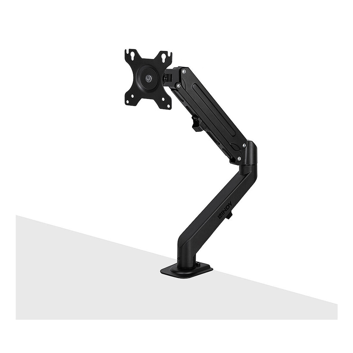 Supporto Da Tavolo Per Schermo Lindy Einzelmontage - Schwarz