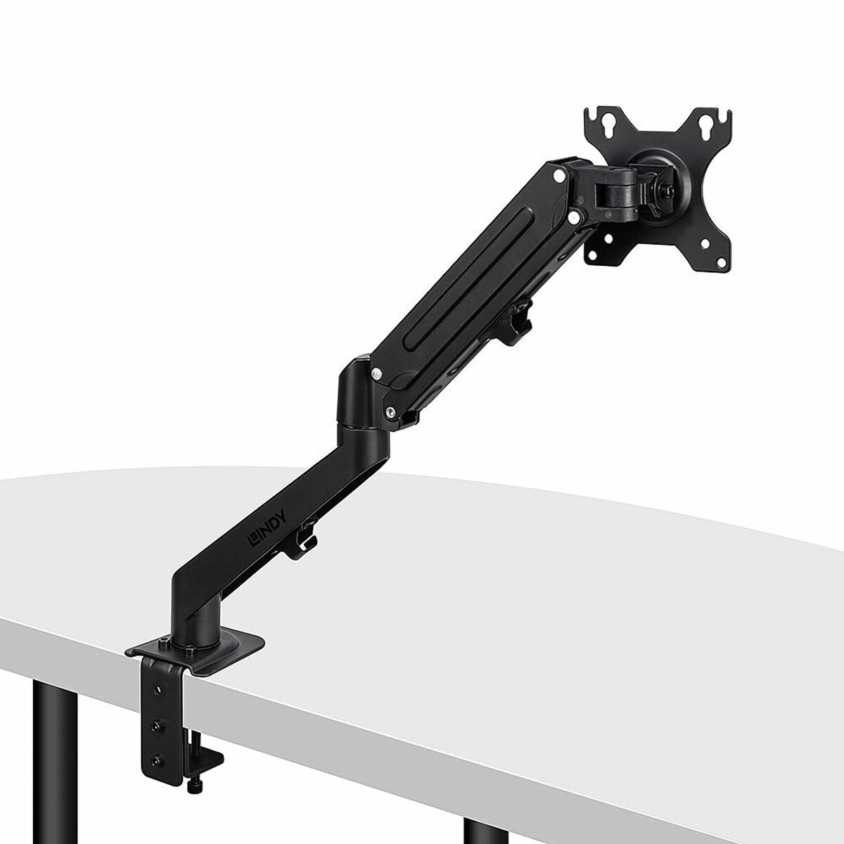 Supporto Da Tavolo Per Schermo Lindy Einzelmontage - Schwarz - Image 6