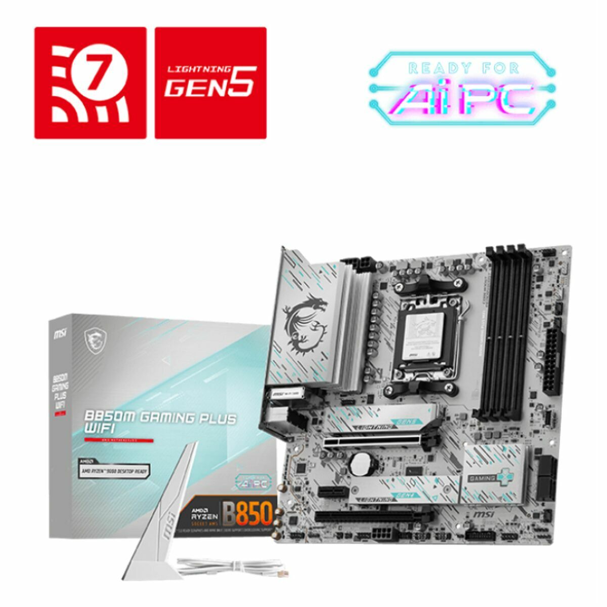 Scheda Madre Msi 911-7e81-001 Amd B850 Amd Am5