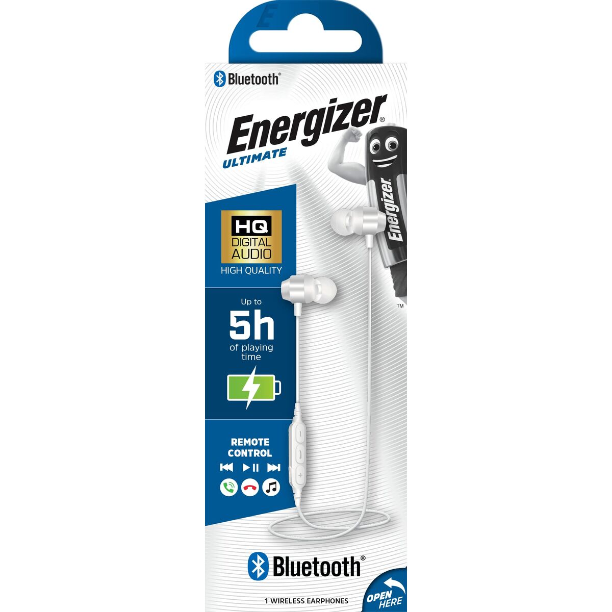 Auricolari Energizer Cibt20wh2 Bianco