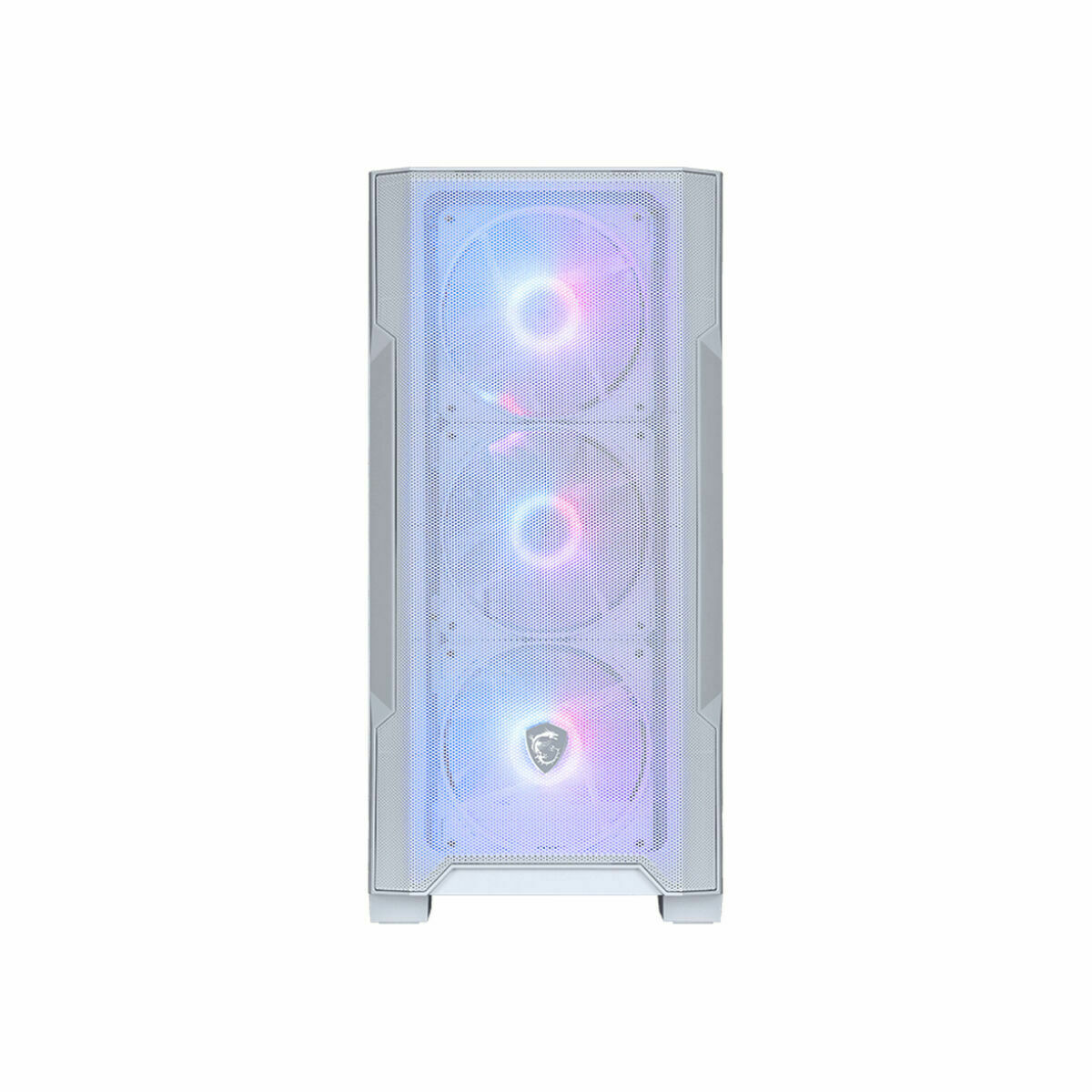 Case Computer Desktop Atx Msi 306-7g20w21-Hh9 Bianco Acciaio Vetro Temperato - Image 3