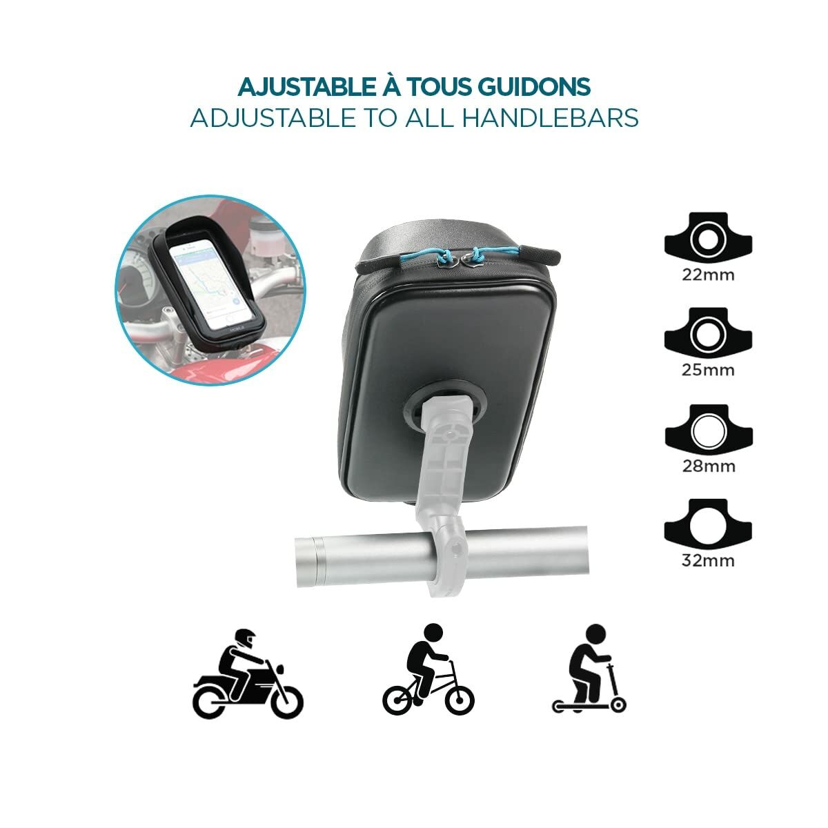 Custodia Per Cellulare Mobilis 044022 Nero - Image 3