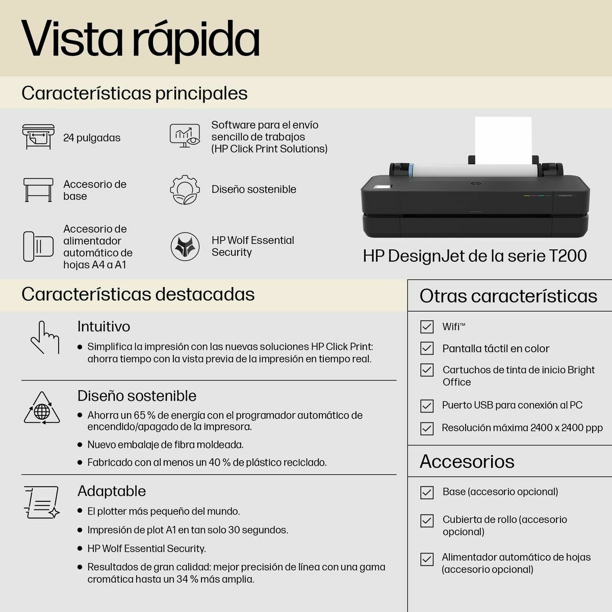 Plotter Hp Designjet T230 - Image 5