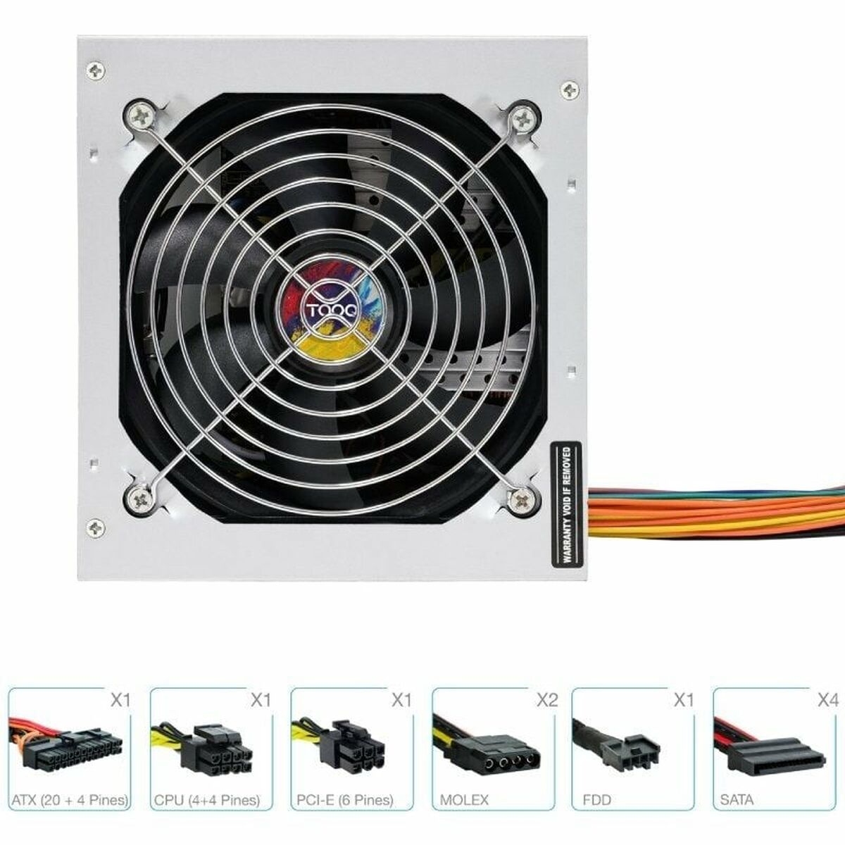 Fonte Di Alimentazione Tooq TqapolO-550sp Atx 550 W - Image 3