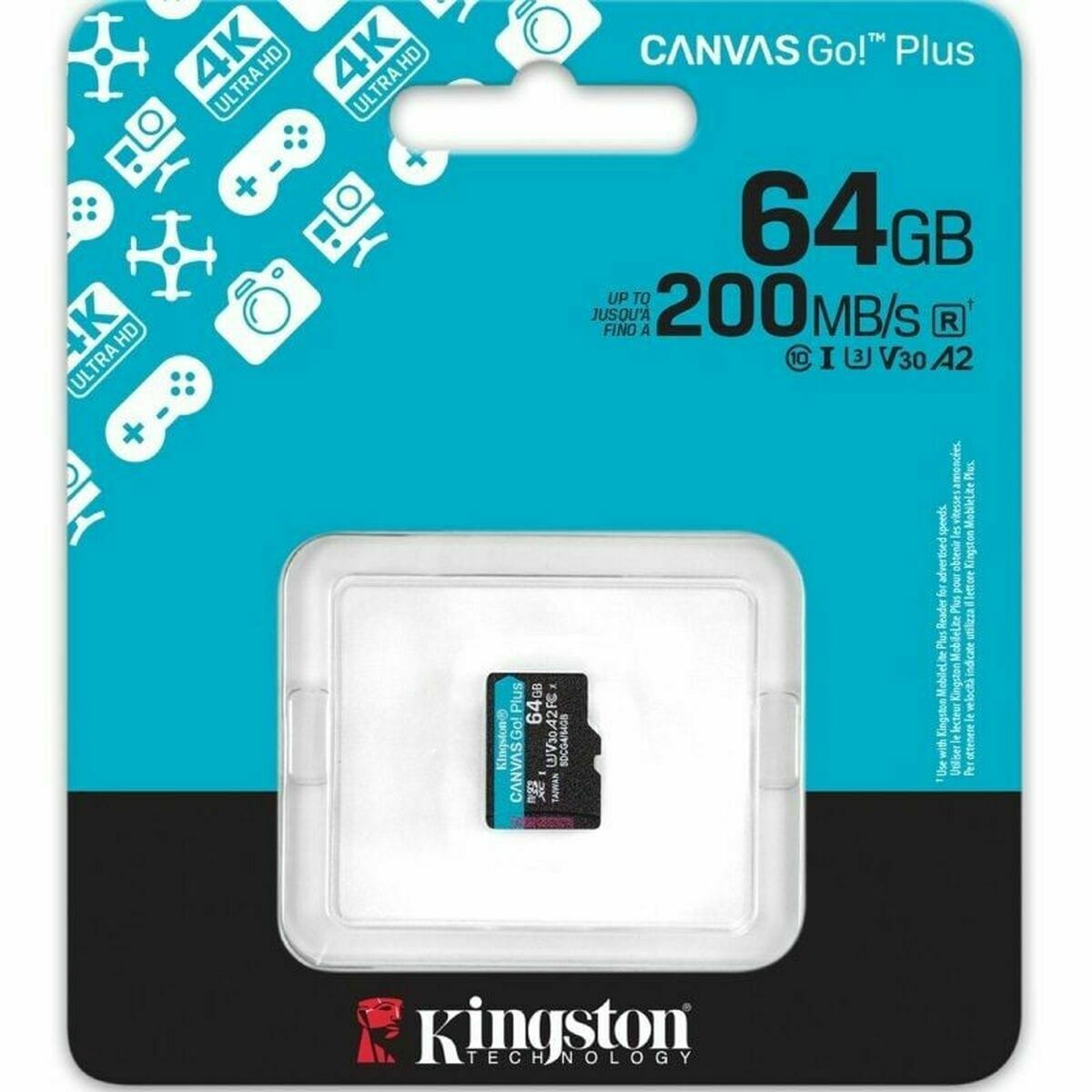 Scheda Di Memoria Micro Sdxc Kingston Canvas Select Plus 64 gb - Image 3
