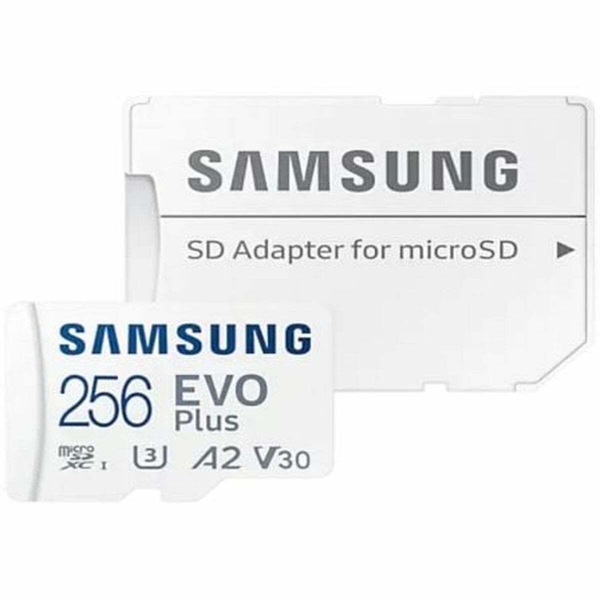 Scheda Di Memoria Micro Sd Con Adattatore Samsung Evo Plus 2023 256 gb