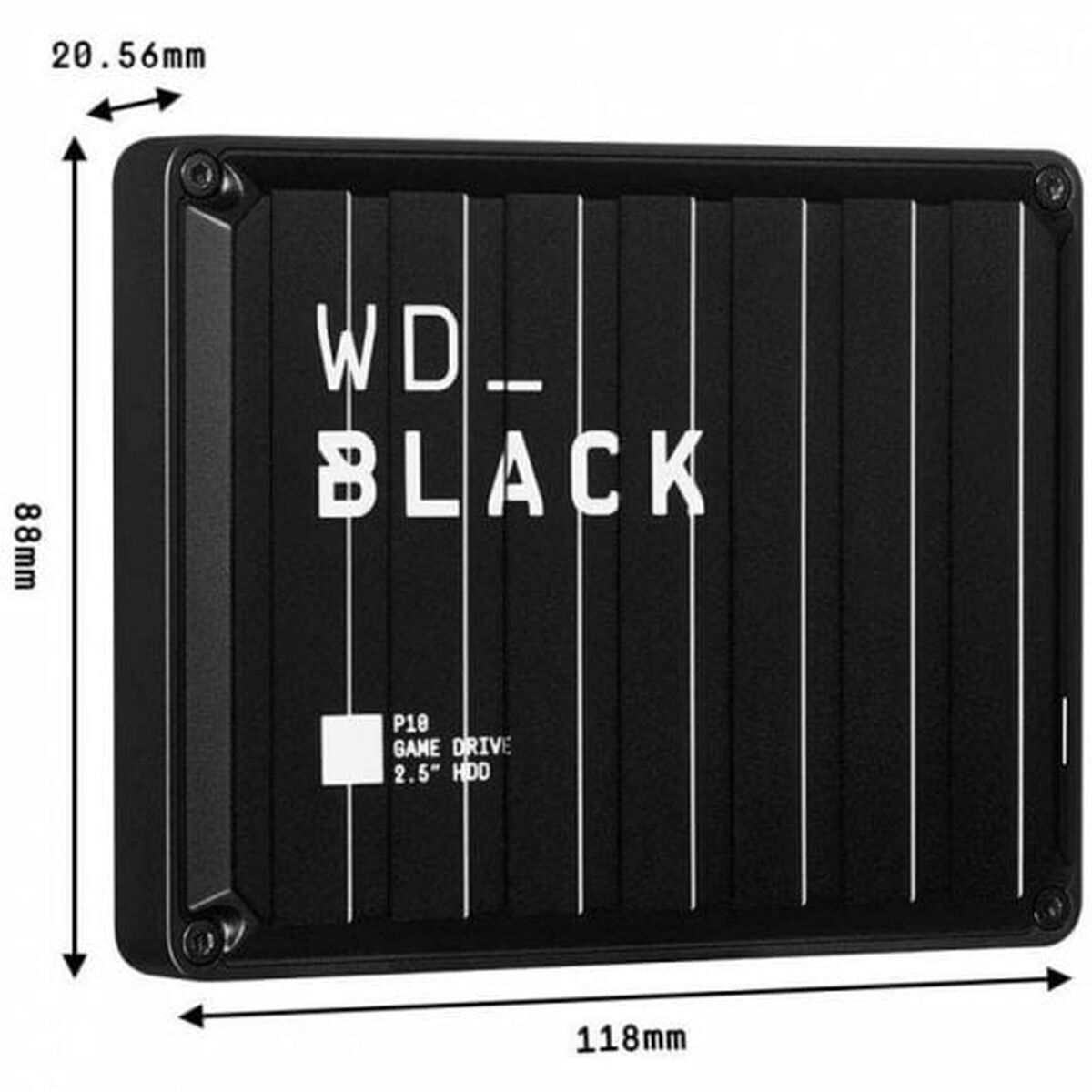Hard Disk Esterno Western Digital Wdba2w0020bbK-Wes1 2 Tb Nero - Image 6