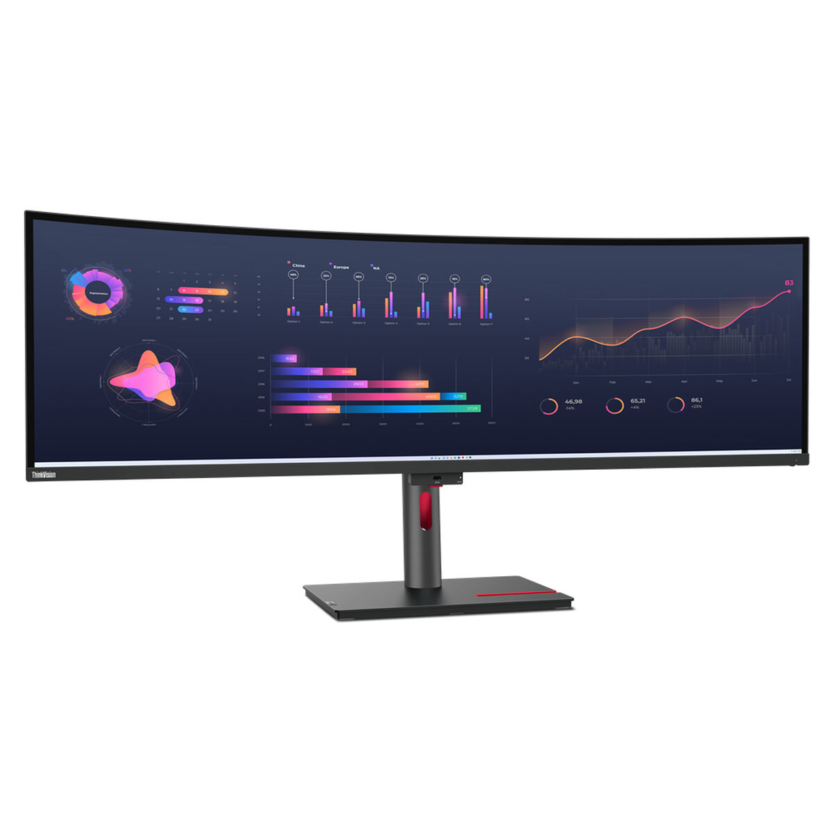 Monitor Lenovo P49W-30 60 Hz 49" Led Ips Oled