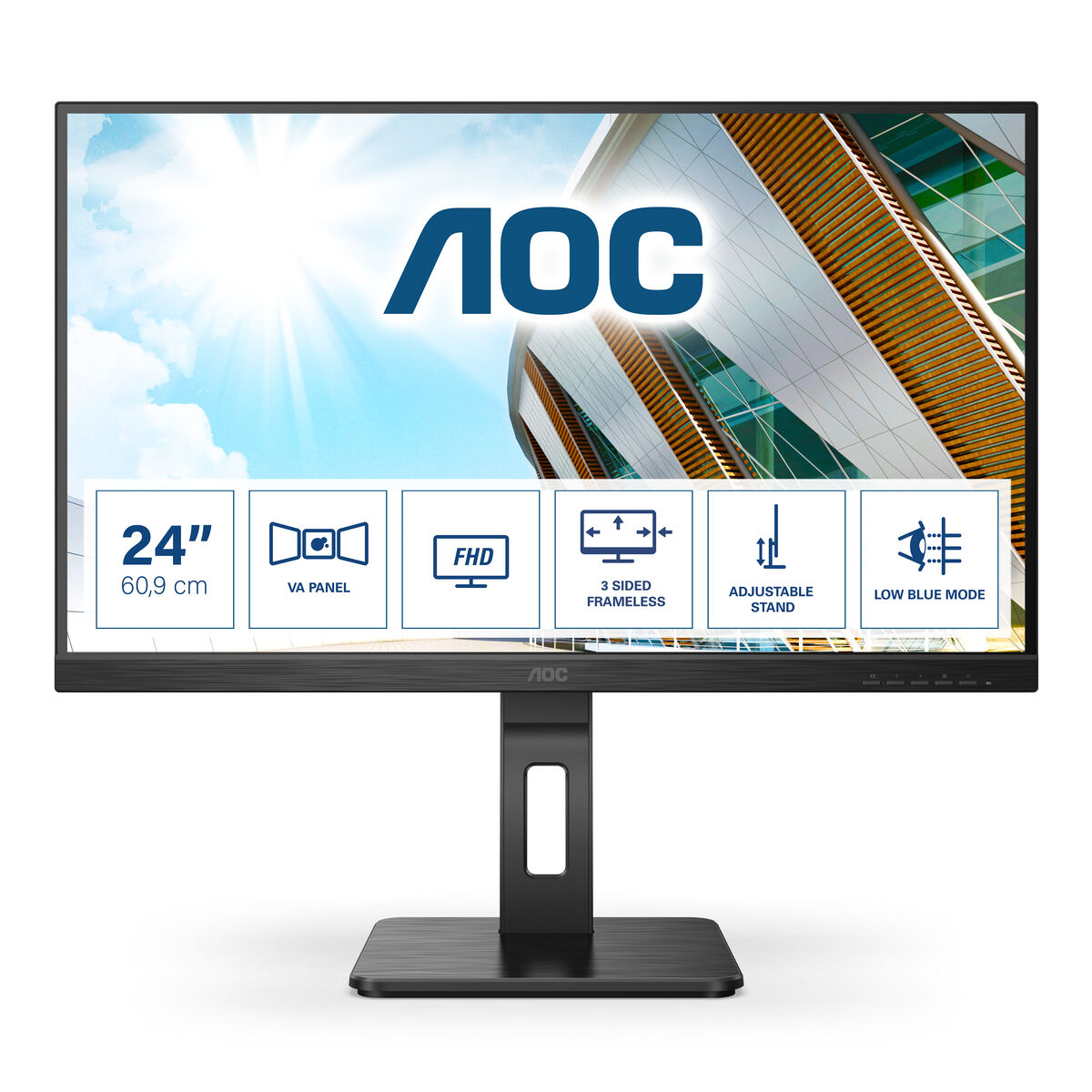 Monitor Aoc 24p2qm 23,8" Full Hd 75 hz