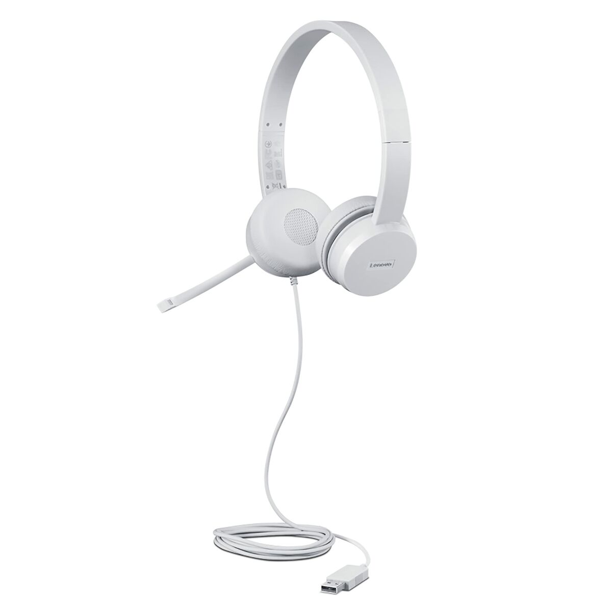 Auricolari Con Microfono Lenovo Gxd1e71385 Grigio