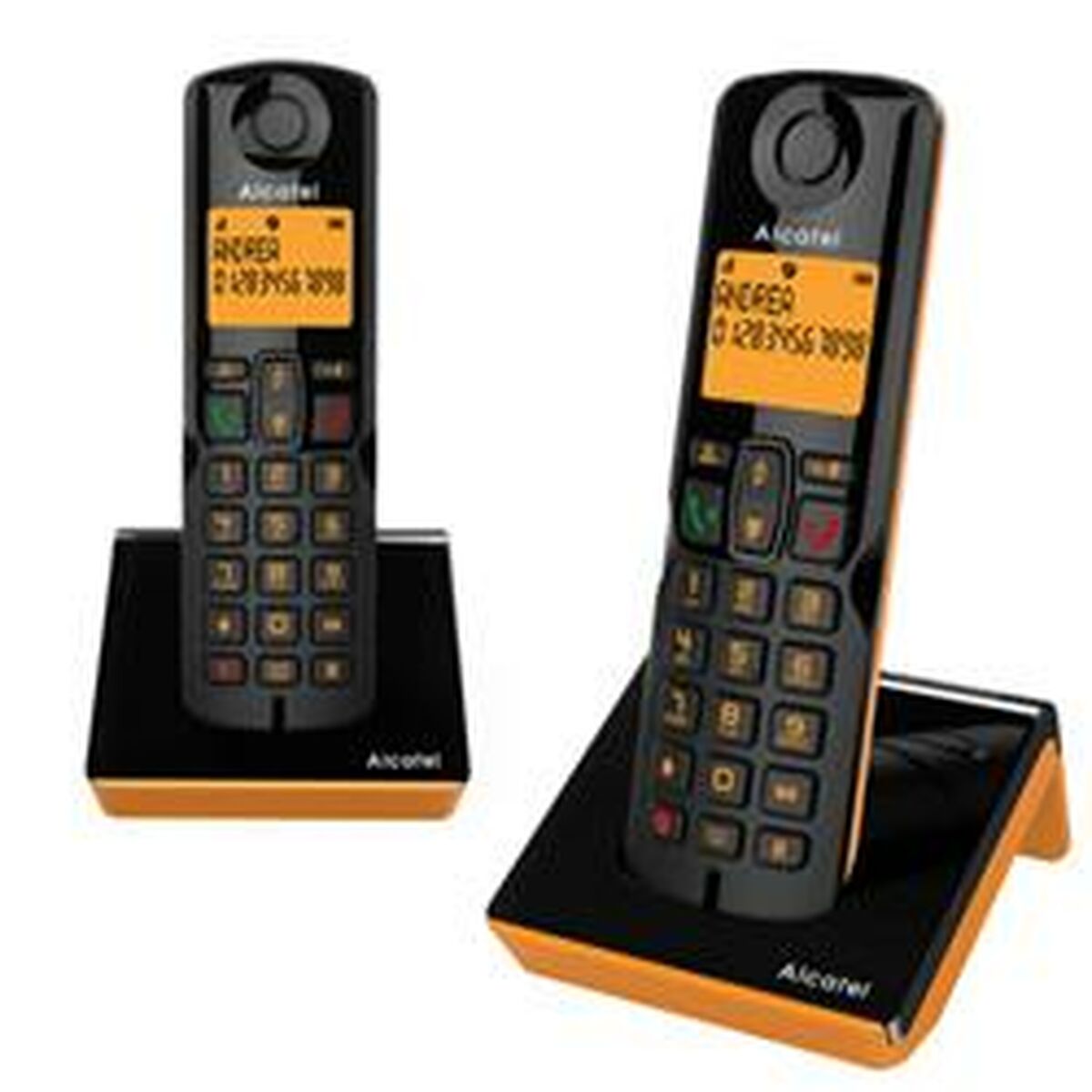 Telefono Fisso Alcatel Atl1425413 Nero Arancio