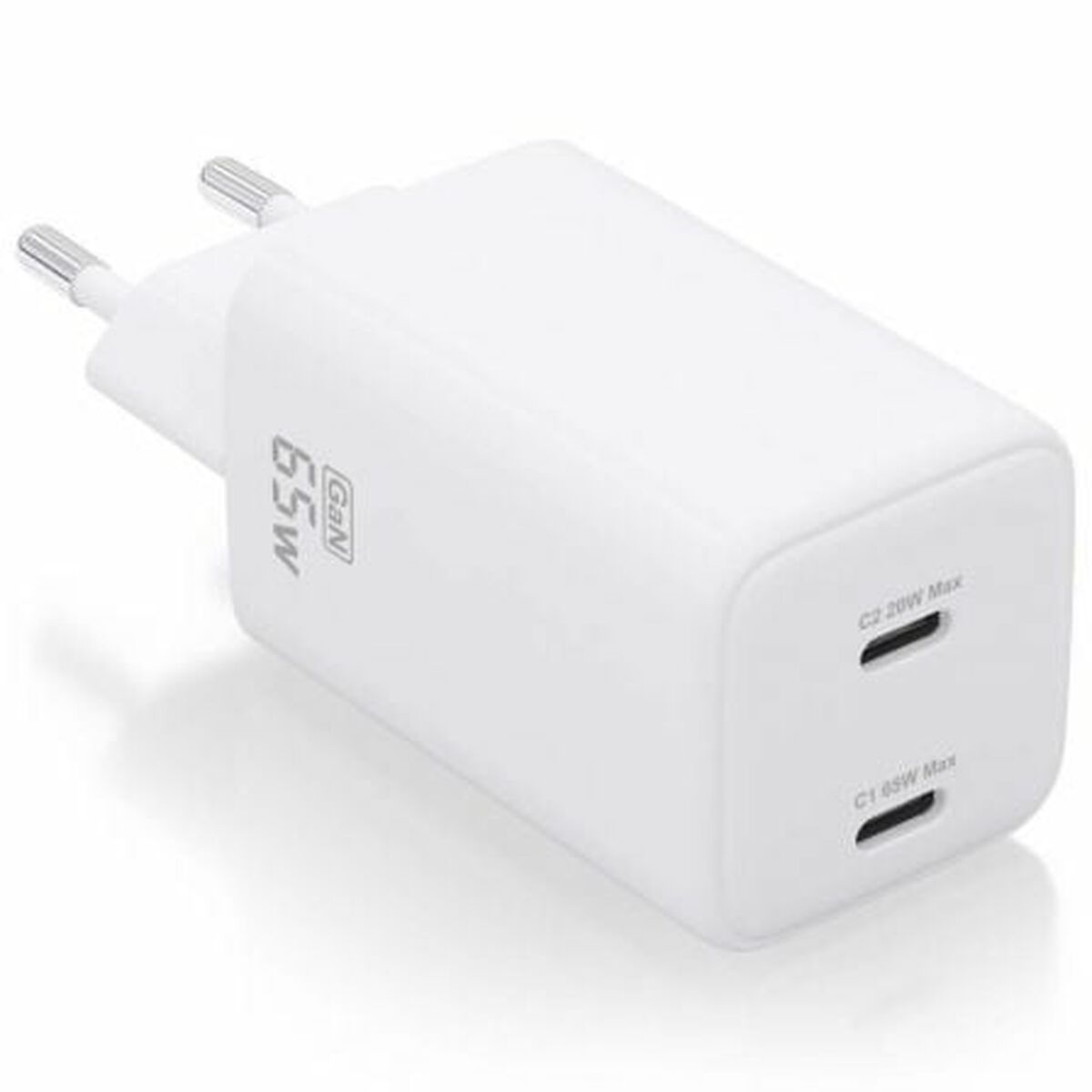 Caricabatterie Da Parete Aisens AscH-65w2p039-W Bianco 65 W (1 Unità)