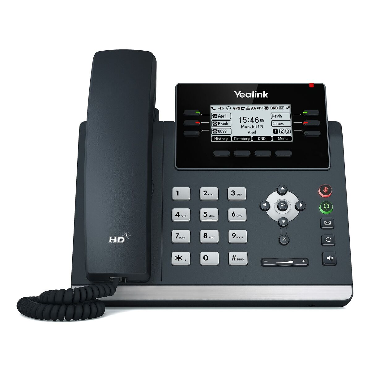 Telefono Ip Yealink Sip T42u Nero