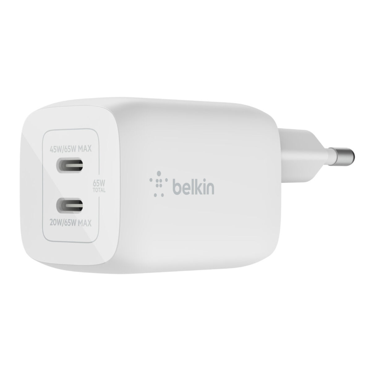 Caricabatterie Da Parete Belkin Wch013vfwh Bianco 65 W