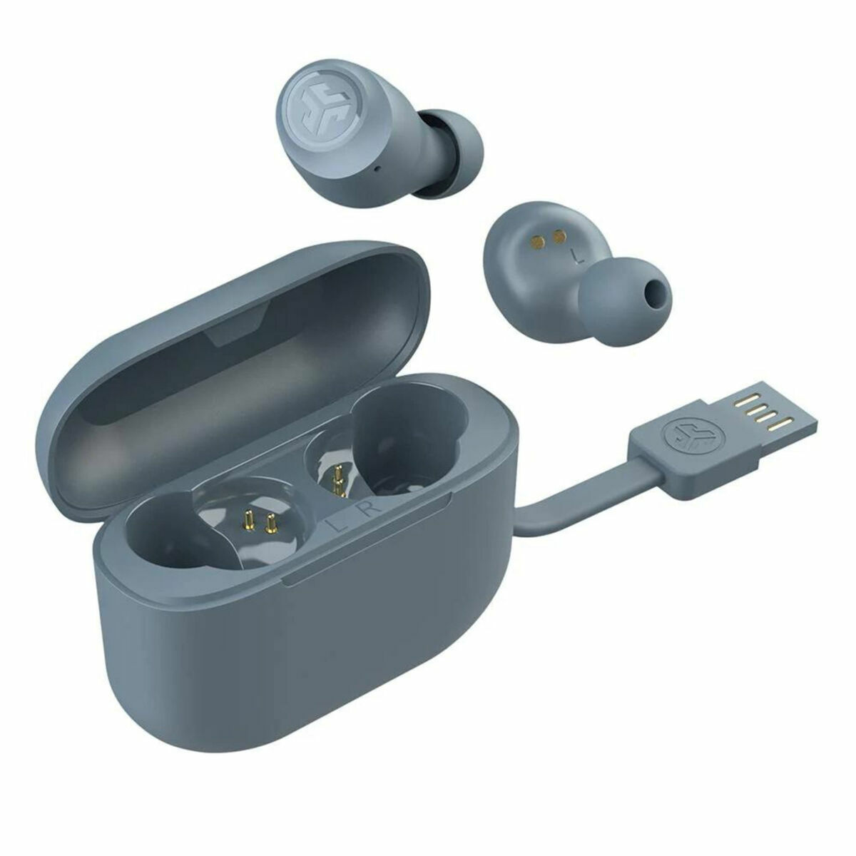 Auricolari Con Microfono Jlab Ieuebgairpoprslt124 Grigio Lavagna - Image 3