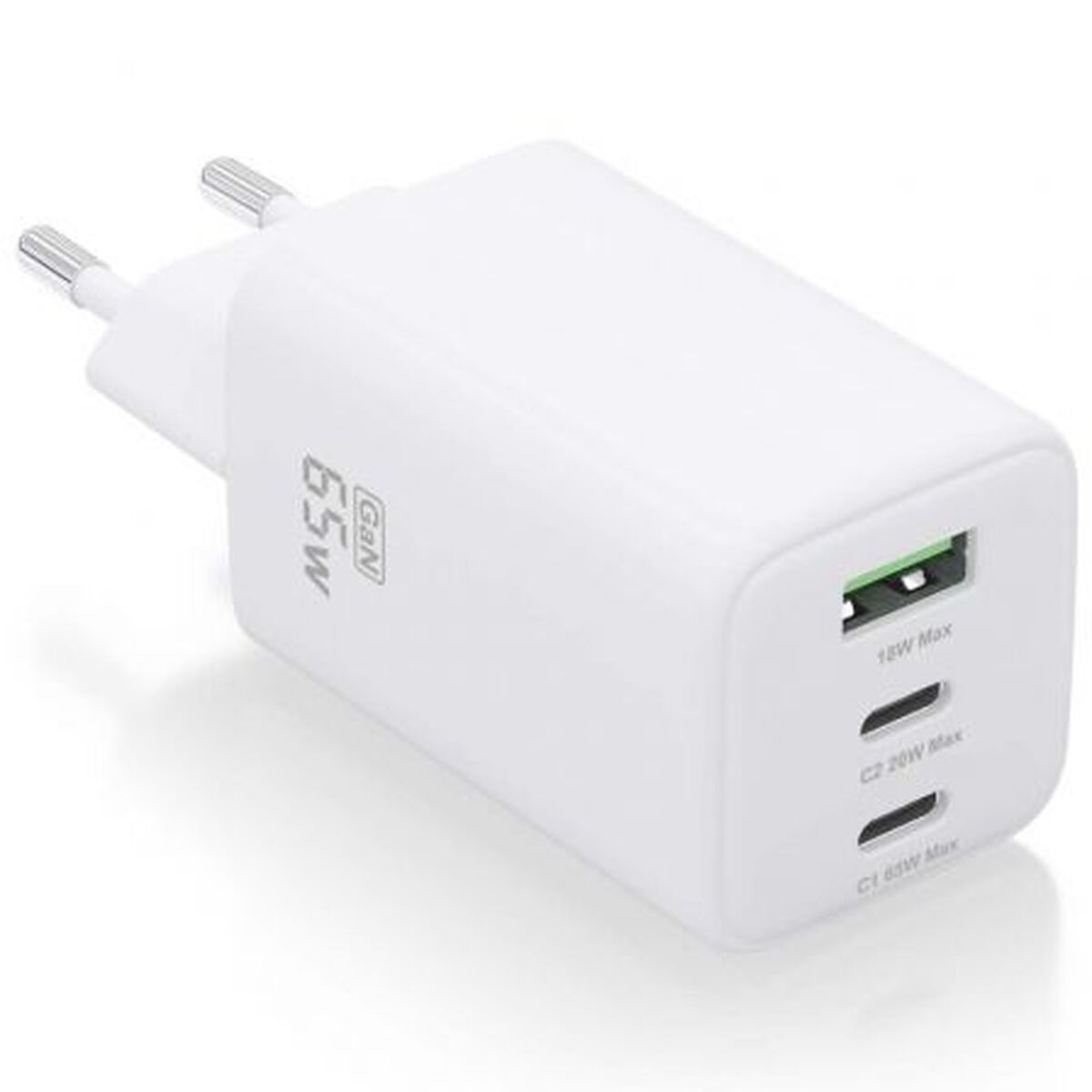Caricabatterie Da Parete Aisens AscH-65w3p041-W Bianco 65 W (1 Unità)