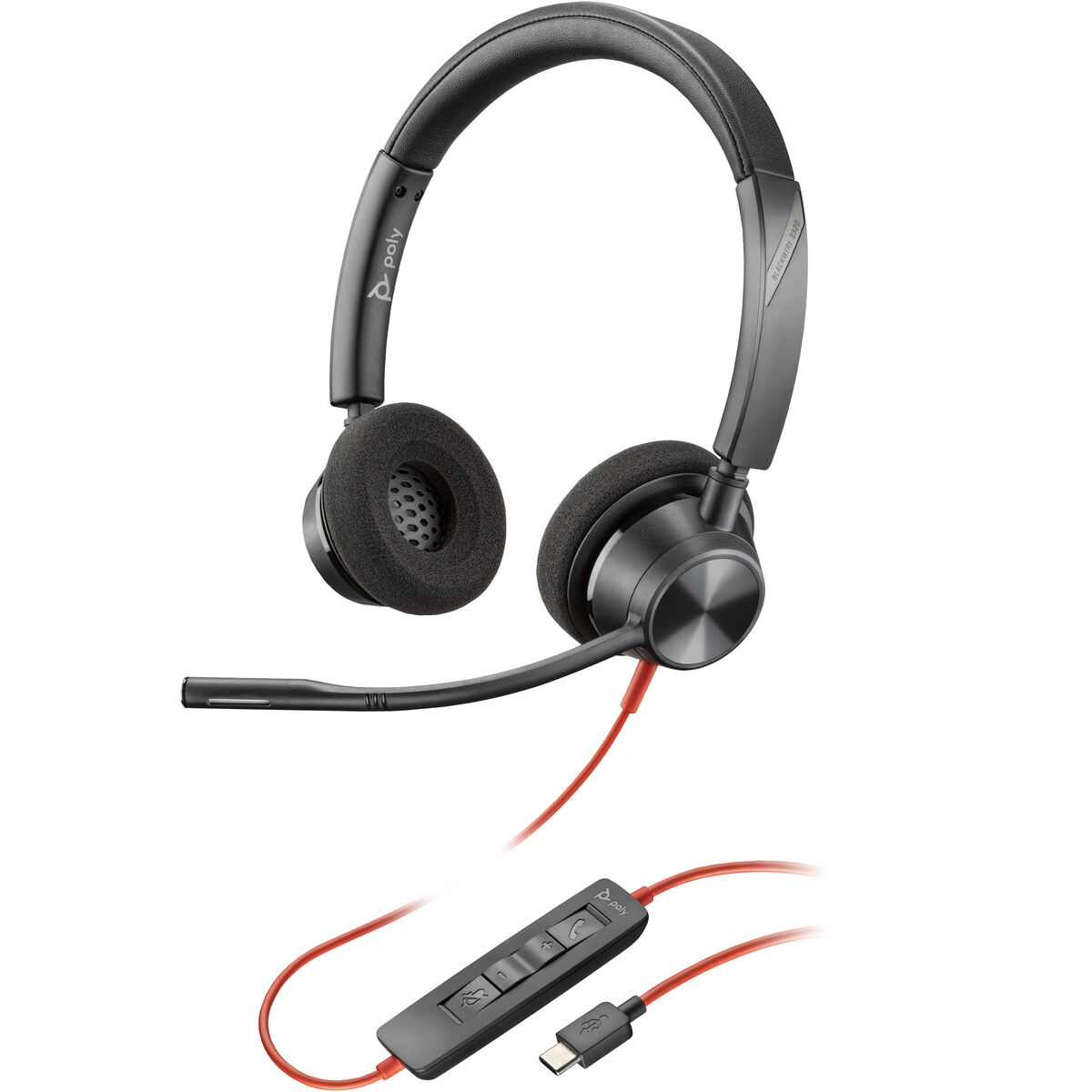 Auricolari Con Microfono Hp Blackwire 3320 Nero