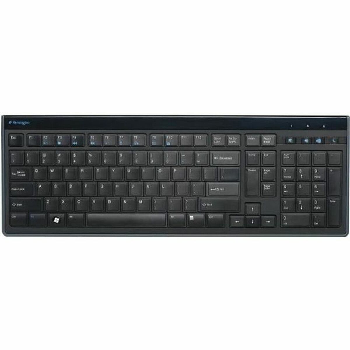 Tastiera Kensington Advance Fit Azerty Nero Nero Opaco Francese Azerty