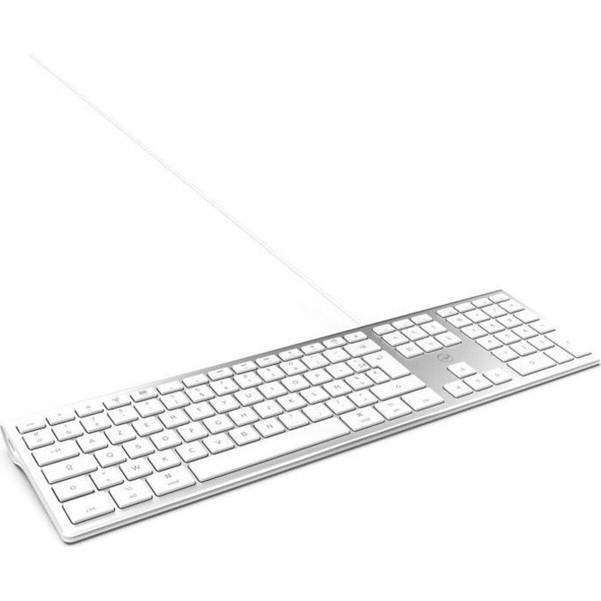 Tastiera Mobility Lab Bianco Argentato Mac Os Azerty