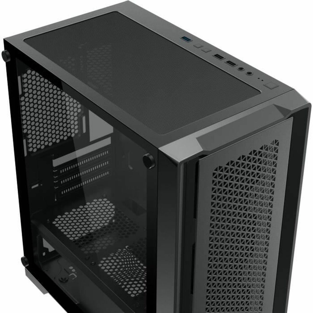 Case Computer Desktop Atx Xigmatek Nero