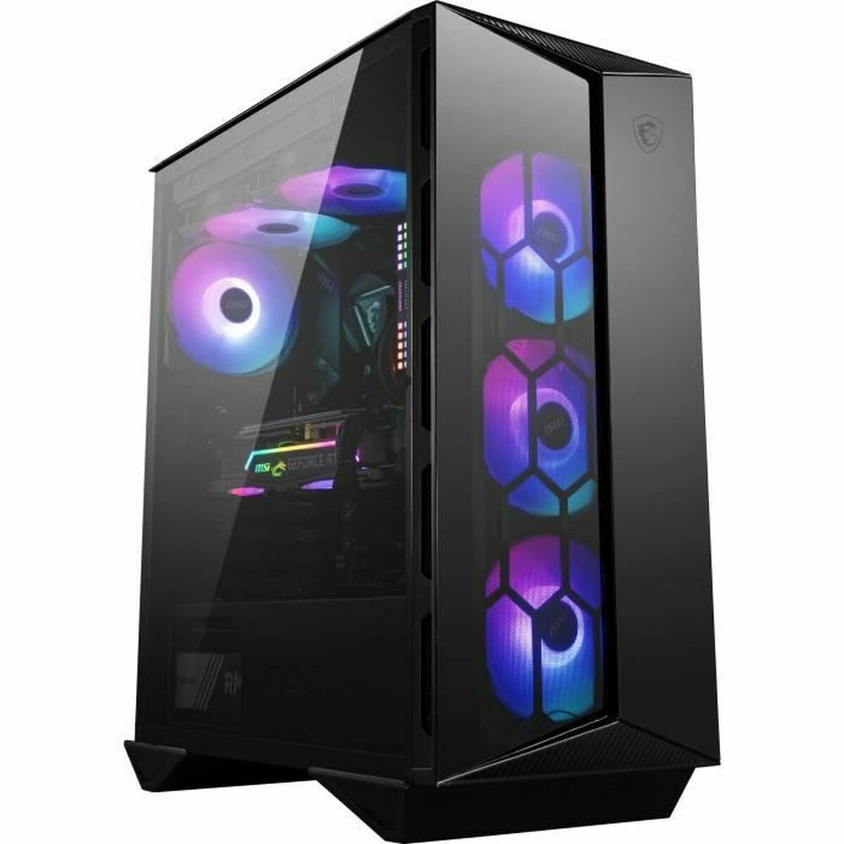 Case Computer Desktop Atx Msi Mpg Gungnir 110r Argb Nero