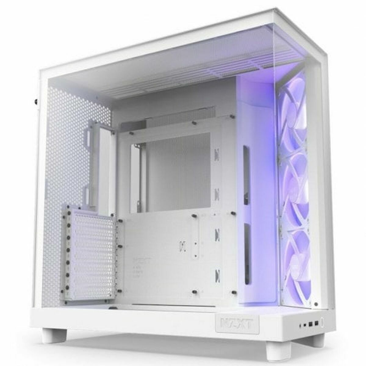 Case Computer Desktop Atx Nzxt CC-H61fW-R1 Bianco