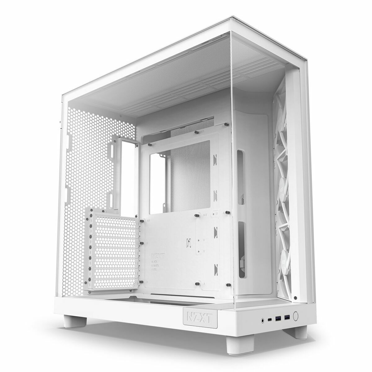 Case Computer Desktop Atx Nzxt CC-H61fW-R1 Bianco - Image 4