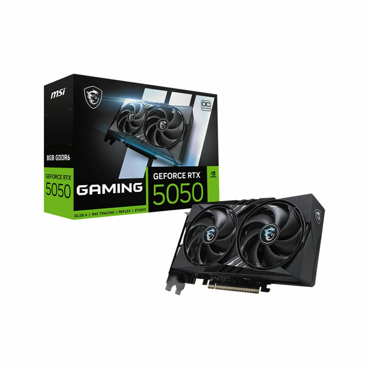 Scheda Grafica Msi Geforce Rtx 5050 8g Gaming Oc Geforce Rtx 5050 8 Gb Gddr6