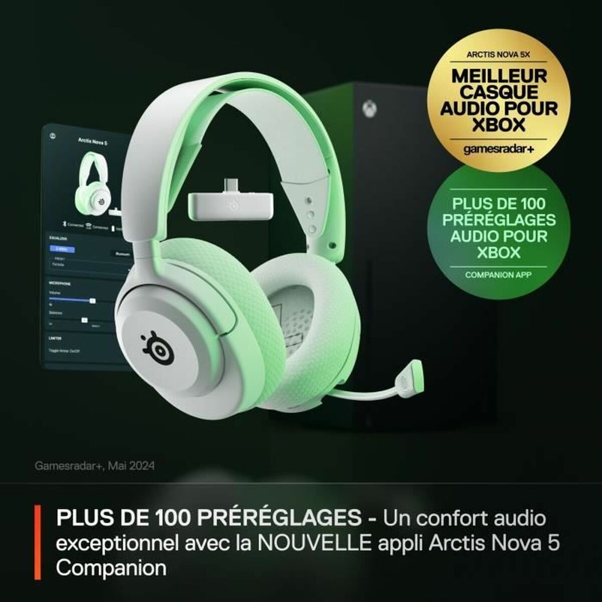 Auricolari Con Microfono Steelseries Arctis Nova 5x Bianco - Image 4