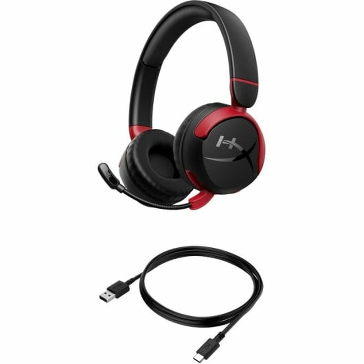 Auricolari Con Microfono Gaming Hyperx Cloud Mini Nero Per Bambini - Image 4